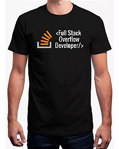 Camiseta FullStack Overflow Developer