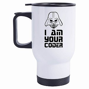 Caneca Térmica I Am Your Coder