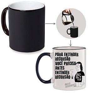 Caneca Mágica Para entender Recursão, Você precisa antes entender Recursão