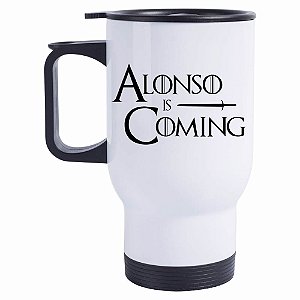 Caneca Térmica Alonso is Coming