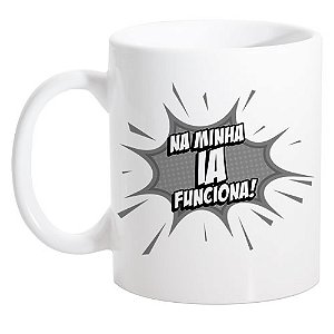 Caneca Branca Na minha IA funciona
