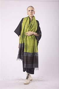 トップス BODHI maatee&sons comoli herill auralee Xale 100% Seda Orgânica Folhagem - Durga