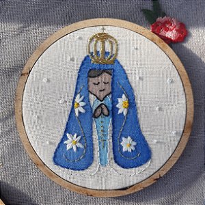 Bordado Nossa Senhora Aparecida