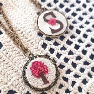 Pingente duplo (sob encomenda)