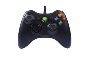Controles com e sem fio Xbox 360