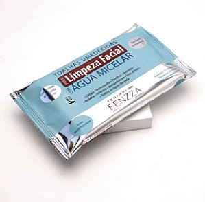 Lenço umedecido água micelar