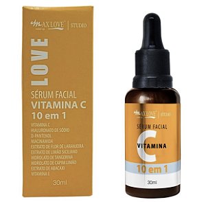 Serum facial vitamina C 10 em 1 Max love