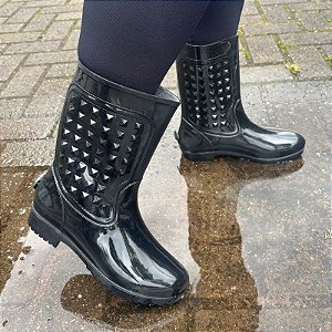 Galocha Lluvia AD027 Preto