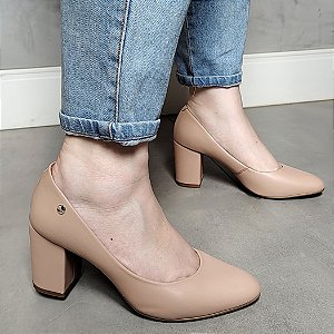 Sapato Conforto Firezzi Scarpin Salto Alto 2411811