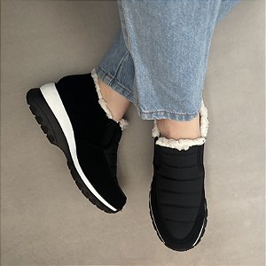Bota Tênis Peluciada Certer Com Lã Firezzi