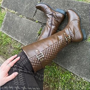 Bota Feminina Montaria Cano Alto Sucre