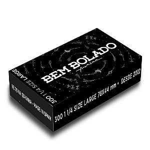 Seda Bem Bolado Premium 1 1/4 Large com 300 folhas