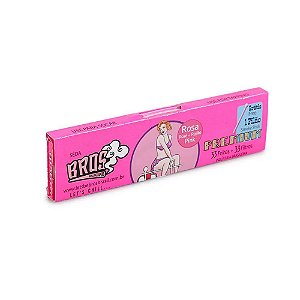 Seda Bros Premium Rosa com Piteira e Pilão