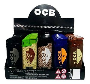 Caixa de Isqueiro OCB Recarregável Pequeno 25 und