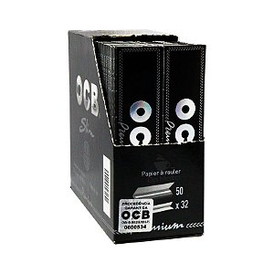 Caixa de Seda OCB Premium King Size Slim 50 und