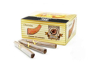 Caixa Charuto Bombaiano Gold e Extra com 50 und