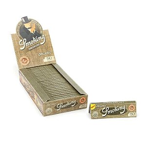 Caixa de Seda Smoking Orgânica 1 1/4 com 25 und