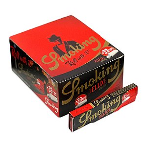 Seda Smoking King Size Deluxe Piteiras com 24 und