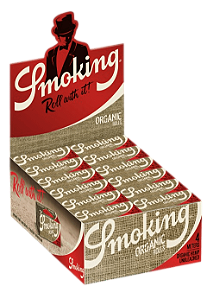 Caixa de Seda Smoking King Size Orgânica com 50 und