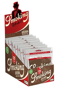 Caixa de Filtro Smoking Brown Slim 6mm 10 Bags