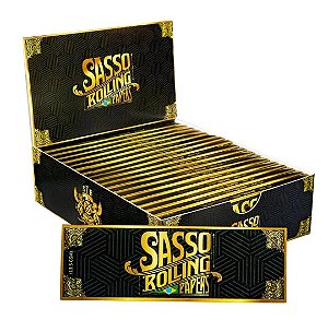 Caixa de Seda Sasso Rice Black 1 1/4 20 und