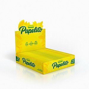 Caixa de Seda Papelito Tradicional com Piteira King Size com 24 und