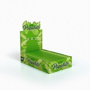 Caixa de Seda Papelito Hemp Mini Size com 25 und
