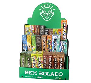 Expositor Bem Bolado c/ sedas e piteiras