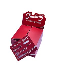 Piteira de Vidro Smoking Display com 8 Unidades