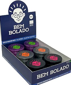 Dichavador de alumínio Bem Bolado 4 partes 5cm