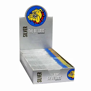 Caixa de Seda The Bulldog Amsterdam 1 1/4 Silver (Extra Fina)