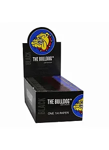 Seda The Bulldog Amsterdam 1 1/4 Black Double (100 Folhas)