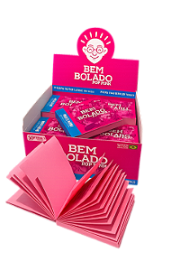 Caixa de Piteira Bem Bolado Pink com Piteira - c/ 24