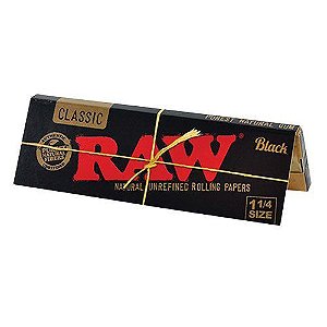 Seda Raw Brown 1 1/4 Large Classic Black