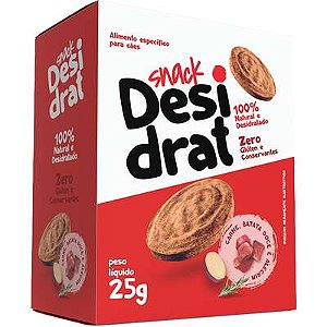 Snack Desidrat sabor carne, batata doce e alecrim