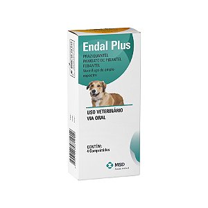 Vermífugo para cães Endal Plus