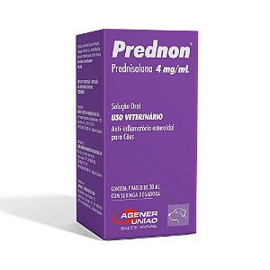 Anti-inflamatório Agener União Prednon 4 mg/ml para Cães 30 ml