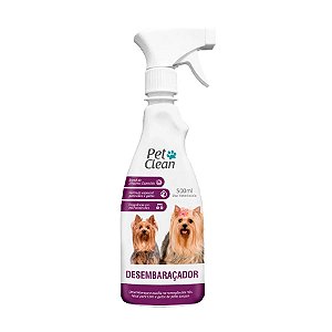 Desembaraçador de pelos para cães e gatos Pet Clean 500 ml