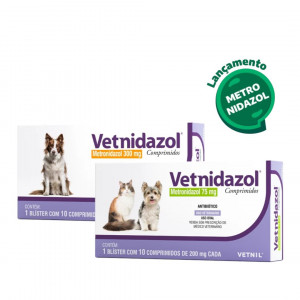 Vetnidazol  10 comprimidos