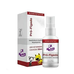 Pró Fígado para Cães e Gatos Homeo Pet 30 ml