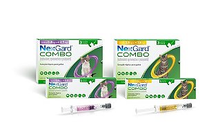 Nexgard Combo Antipulgas, Sarna e Vermes para Gatos
