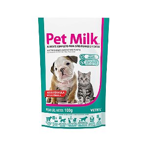 Alimento Completo Pet Milk para Cães e Gatos