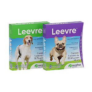 Coleira Antiparasitária Ourofino Leevre para Cães