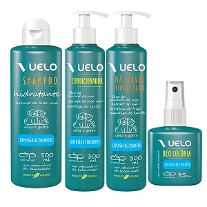 Shampoo Vuelo Explosão de encantos para Cães e Gatos 500ml