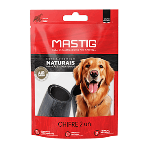 Petisco Natural para cães Chifre Bovino Mastig