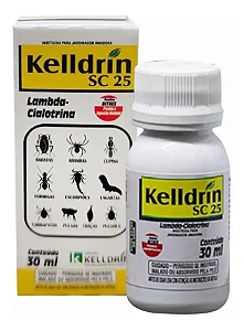 Kelldrin SC25 – Inseticida doméstico –30ml