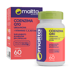 Cartucho Coenzima Q10 + Vitaminas 60 caps Duom
