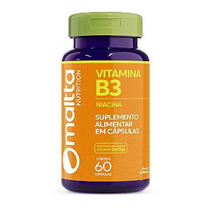 Vitamina B3 Niacina 60caps Duom