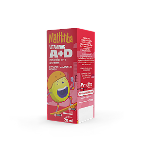 Vitamina A+D Gotas Kids 20ml Malttinha