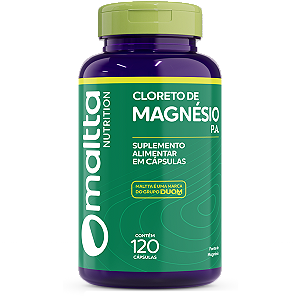 Cloreto de Magnesio 120caps Maltta